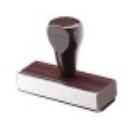 Hand Stamps (Regular Rubber Stamps) - separate Ink Pad required