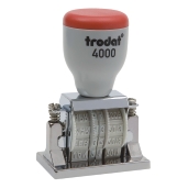 Trodat 4000-C Die Plate Dater (Non Self-Inking)